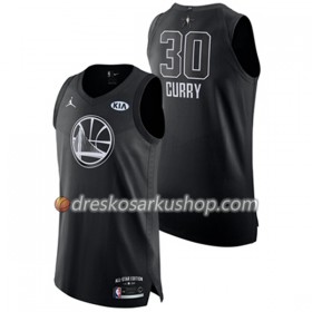 Muški NBA Dres Golden State Warriors Stephen Curry 30 2018 All-Star Jordan Brand Crna Swingman